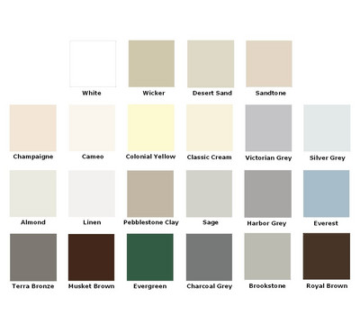 Available Finishes