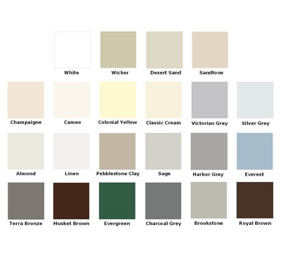 Available Finishes