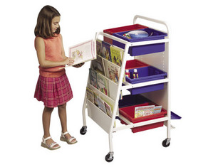 Balt Six Tubbs Wheasel Double-Sided Easel with Wheels - Fast FREE FedEx Shipping!