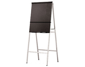 Draper DR Series Heavy Duty A-Frame with Powdercoat Whiteboard Easel