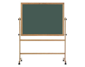 Marsh Industries Freestanding Reversible Both Side Composition Chalkboard Easel