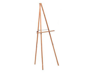 Marsh Industries Solid Oak Wood Poster Board Easel