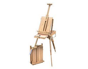 Alvin Heritage Basic French Easel Elm Wood - Fast FREE FedEx Shipping!