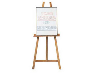 Luxor Heavy Duty Hardwood Poster Artist Easel - Fast FREE FedEx Shipping!