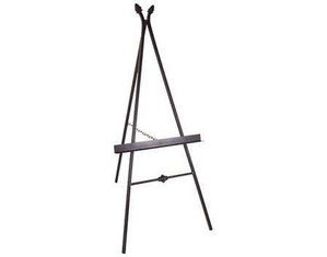 Grace Paris Wrought Iron Picture Decorative Easel