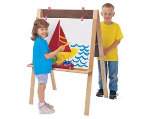 Jonti-Craft Double Adjustable Easel