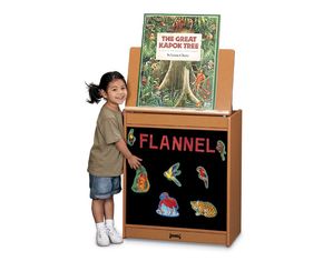 Jonti-Craft Sproutz Big Book Easel - Flannel