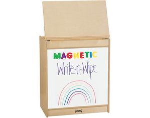 Jonti-Craft ThriftyKYDZ Big Book Easel - Magnetic Write-n-Wipe