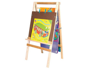 Wood Designs Big Book Easel and Dowel Rack - Fast FREE FedEx Shipping!