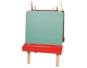 Wood Designs Tot Size Double Chalkboard Childrens Easel
