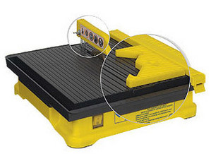 Q.E.P 4 inch Portable Wet Tile Saw - Fast FREE FedEx Shipping!