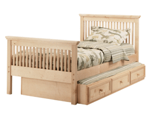 Furniture Basics Woodland Natural Mission Kids Bed - FREE Inside Delivery!