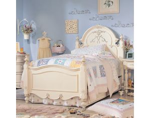 Lea Jessica McClintock Romance Panel Bed
