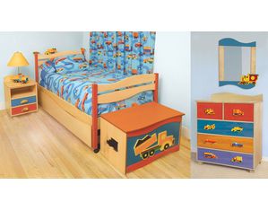 Room Magic Boys Like Trucks Bedroom Set Kids Bed