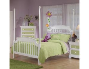Sunset Trading Crayons Bright White Poster Kids Bed