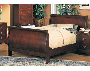 Coaster Company Louis Philippe Youth Cherry Sleigh Bed