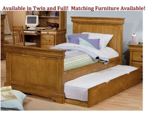 Union Square Ryan Youth Russet Bed - Fast FREE FedEx Shipping!