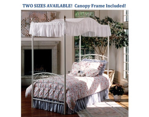 Hillsdale Furniture Emily Canopy Bed - Fast FREE FedEx Shipping!