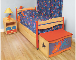 Room Magic Star Rocket Kids Bed