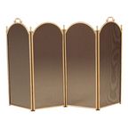 4 Panel  Fireplace Screens