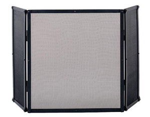 Stone County Standard Triple Panel Fireplace Screen
