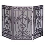 Bronze  Fireplace Screens