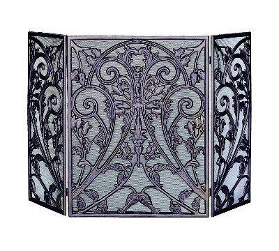 UniFlame_3_Panel_Bronze_Cast_Aluminum_Screen_with_Removable_Mesh_Fireplace_Screen.jpg