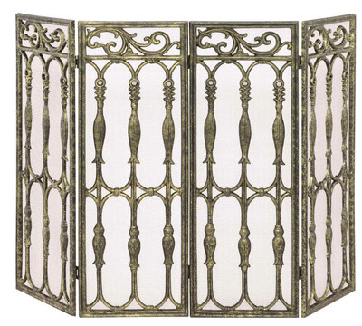 UniFlame_4_Fold_Antique_Gold_Cast_Aluminum_Screen_with_Removable_Mesh_Fireplace_Screen.jpg