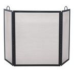 Black  Fireplace Screens