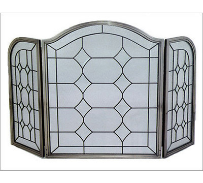 UniFlame_S-1675_3_Fold_Pewter_Leaded_Glass_Screen_Fireplace_Screen.jpg