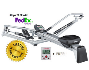Kettler Kadett Rowing Machine - FREE FedEx Shipping!