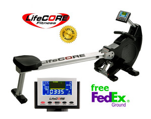 LifeCore Fitness R99 Rowing Machine - FREE Mat and FREE Shipping!