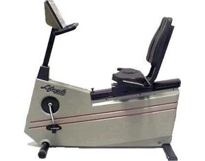 Life Fitness Remanufactured Lifecycle 9500HR Recumbent Bike