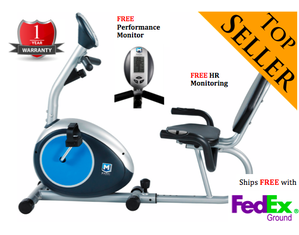 Masai Fitness Recumbent Bike - Fast FREE FedEx Shipping