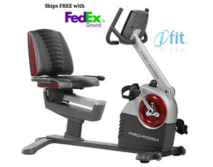 Proform 480 CSX Recumbent Bike - Fast FREE FedEx Shipping!