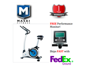 Masai Fitness Power Upright Stationary Exercise Bike