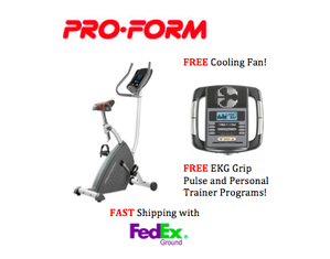 Proform 280 CSX  Upright Bike - with Personal Trainer Workouts and Cooling Fan Upright Bike