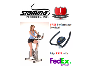 Stamina 1300 Magnetic Resistance Upright Bike - Fast FREE FedEx Shipping!