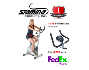 Stamina 5325 Magnetic Resistance Upright Bike - with FREE FedEx Shipping!
