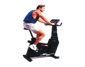 Star Trac Remanufactured 4300 HR Upright Bike with HR