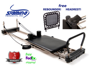 Stamina AeroPilates 690 Premier Reformer - FREE Shipping, FREE Headrest, FREE Rebounder!