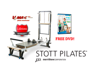 STOTT PILATES V2 MAX Plus Rehab Reformer - FREE LIFETIME WARRANTY!