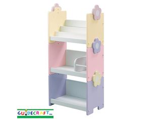 Guidecraft Daisies Stacking Children Bookcases