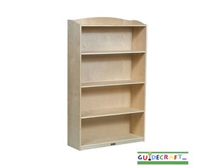 Guidecraft Single-Sided Bookcase - 60 in