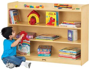 Jonti-Craft Mobile Bookcase with Lip