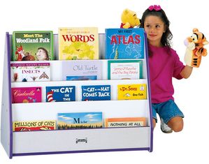 Jonti-Craft Rainbow Accents Two Sided Pick-A-Book Stand
