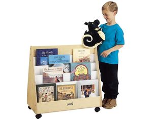 Jonti-Craft 2 Sided Mobile Pick-a-Book Stand