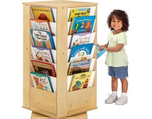 Jonti-Craft Revolving Literacy Tower - Small