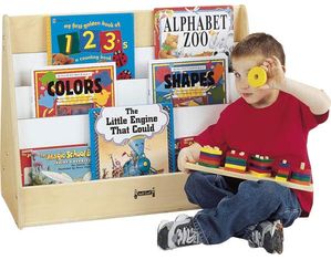 Jonti-Craft Small One Sided Pick-A-Book Stand