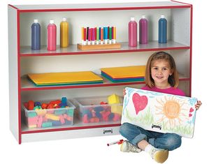 Jonti-Craft Rainbow Accents Super-Sized Adjustable Bookcase Children Bookcases